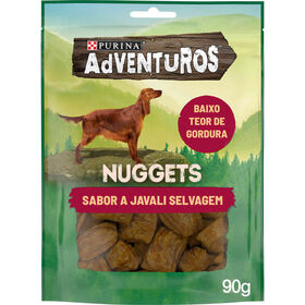 Biscoito Para Cão Adventuros Nuggets Javali Purina Adventuros 90 g