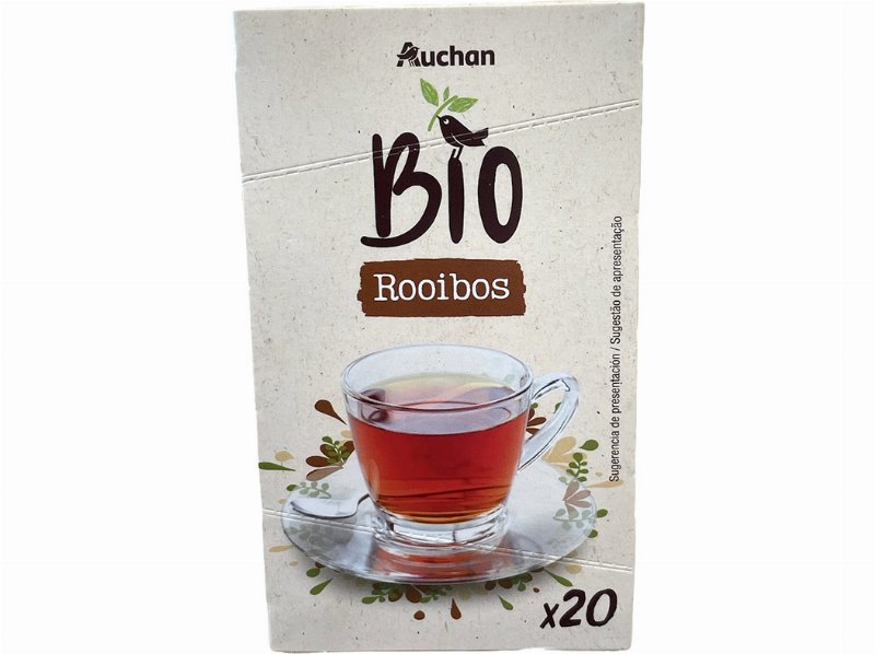 Infusão Auchan Bio Rooibos 20 Saquetas