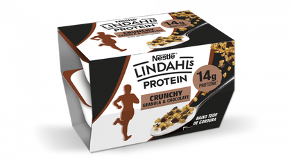 Iogurte Proteína Crunchy Granola E Chocolate Pack 2 Lindahls 0.127Kg