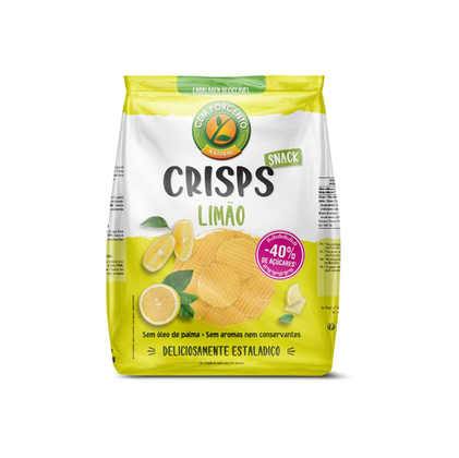 Bolacha Crips De Limão Cem Porcento 0.18Kg
