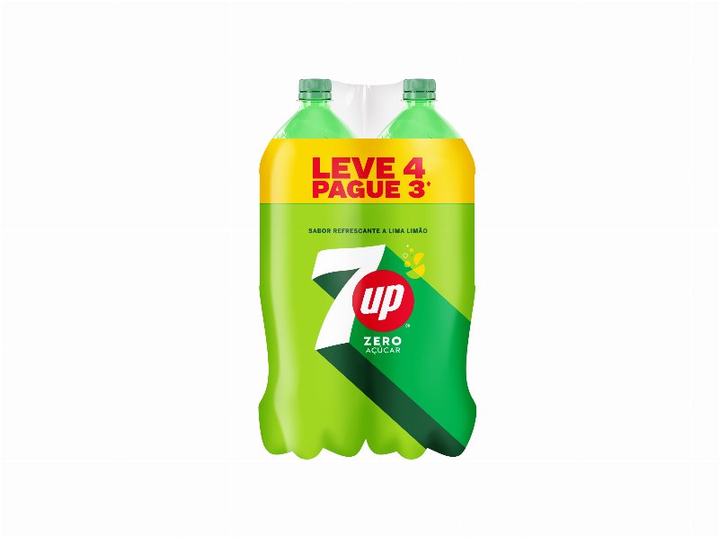 Refrigerante C/ Gás 7Up Lima Limão Zero 4X1.5Lt (Sdr)