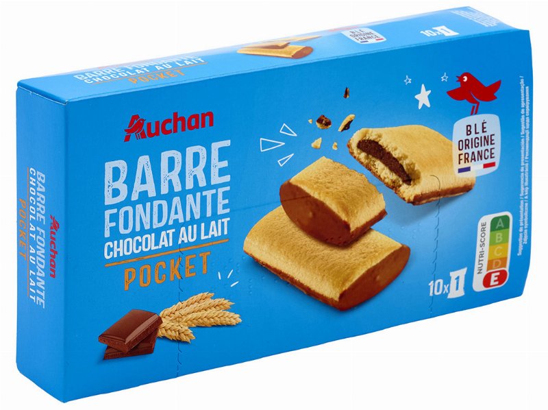 Bolacha Recheada Auchan Chocolate 10 Saq 295 g