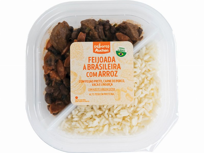 Feijoada À Brasileira Com Arroz Sabores Auchan 300 g