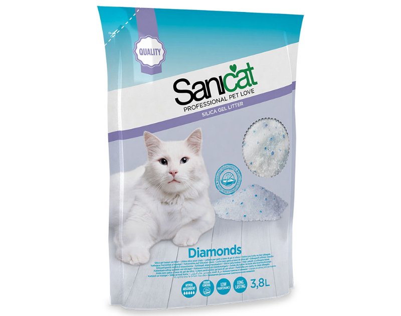 Sílica Para Gato Sanicat Fresh 3.8 l