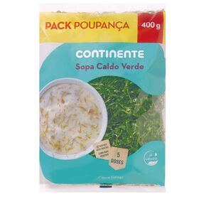 Caldo Verde Pack Poupança Continente 400 gr