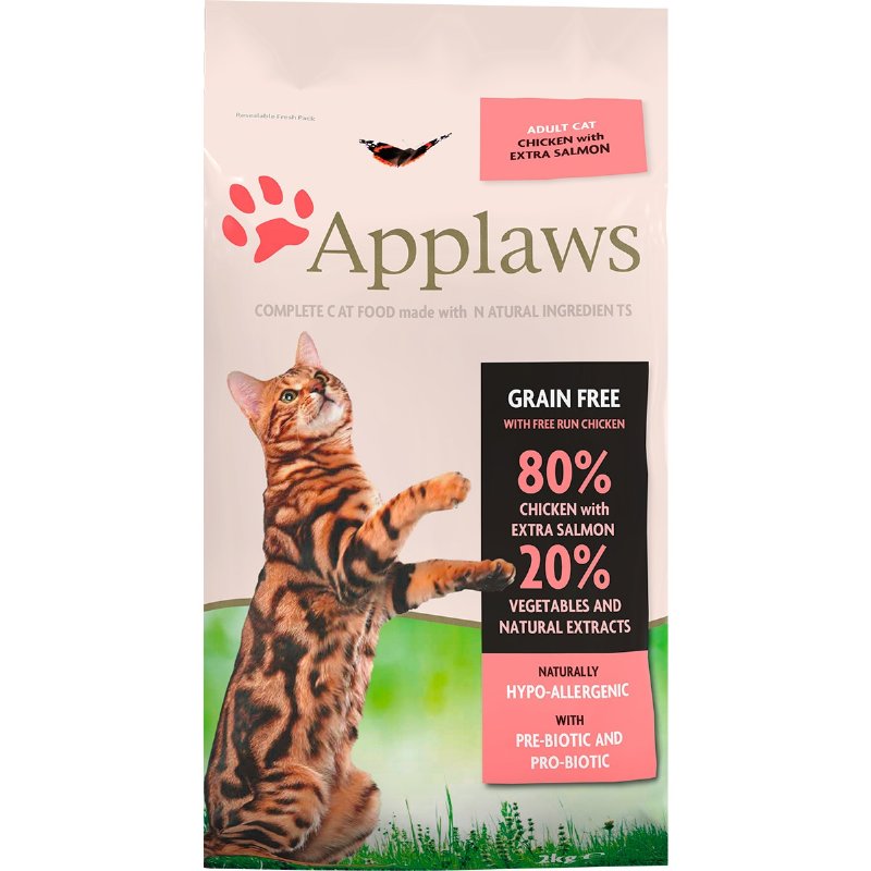 Alimento Seco Para Gato Sabor Salmão 2 kg