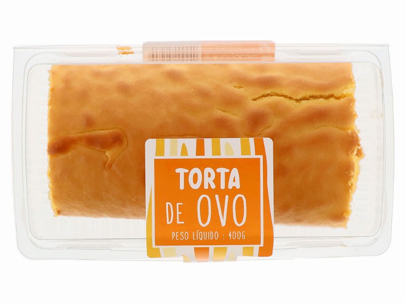 Torta Com Creme De Ovo 400 g