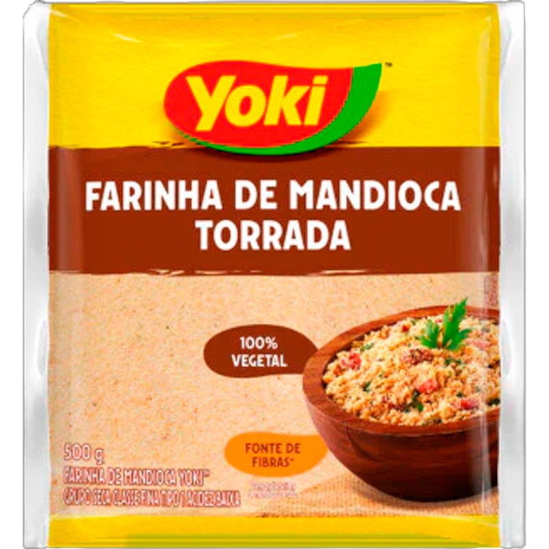 Farinha De Mandioca Torrada 500 g