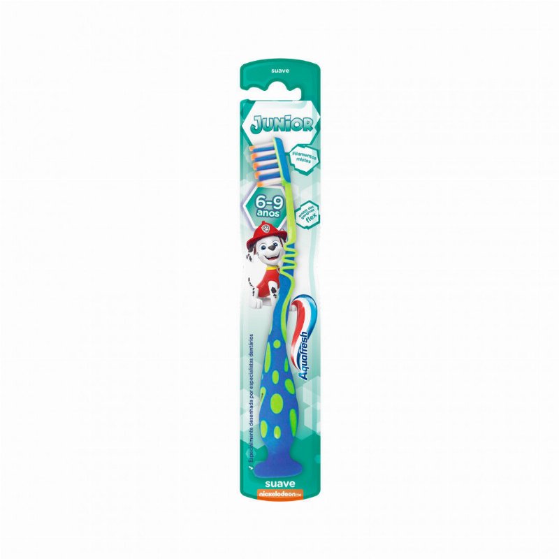 Escova De Dentes Infantil Suave 6-9 Anos Aquafresh 1Un