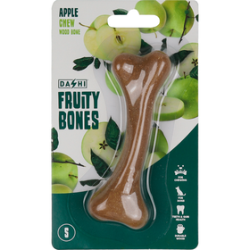 Snack Para Cão Osso Mordedor Madeira Fruity Bone Maçã S Dashi 1 Un