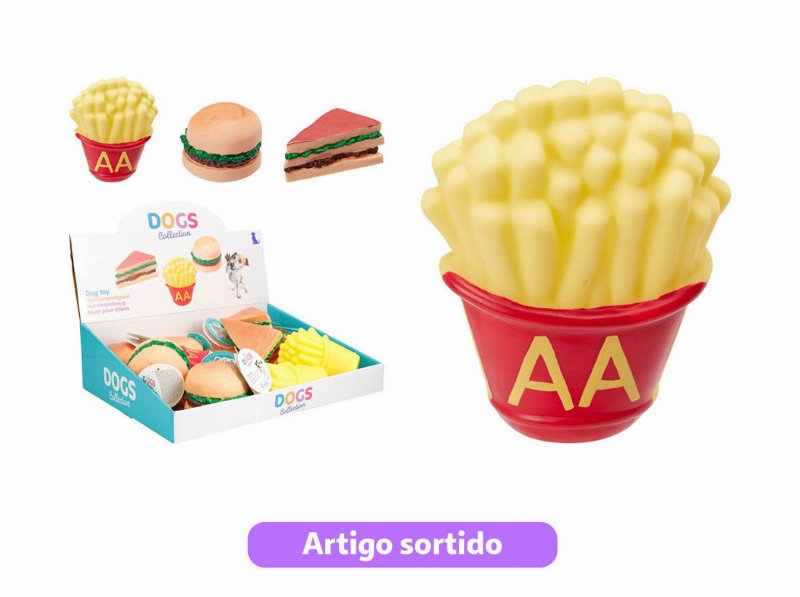 Brinquedo Cão Dogs Collection Fast Food Modelos Sortidos