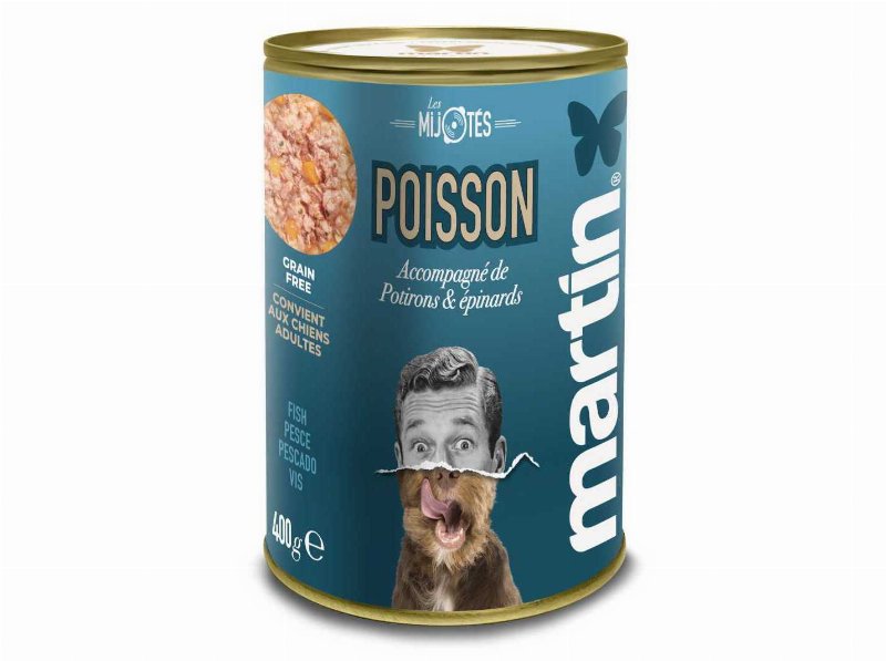 Comida Húmida Martin Sellier Cão Peixe 400 g