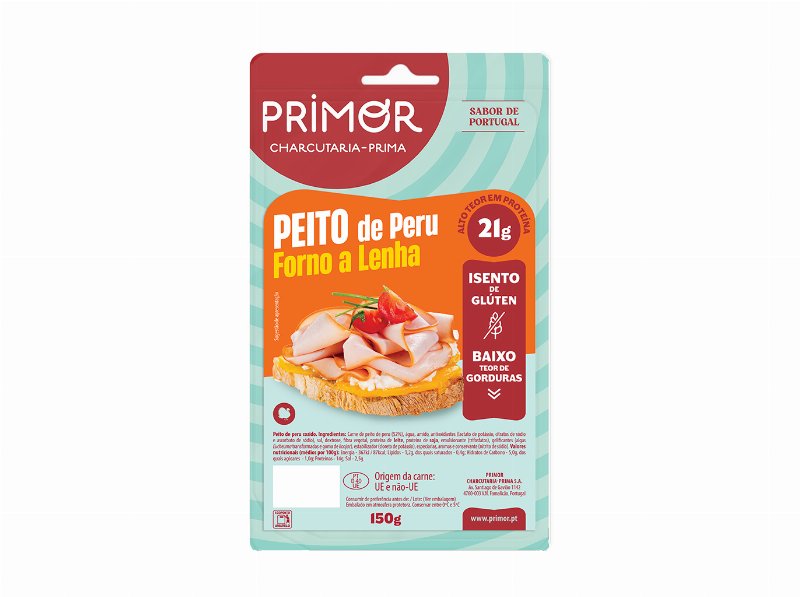 Peito Peru F.lenha Primor Forno Lenha 150