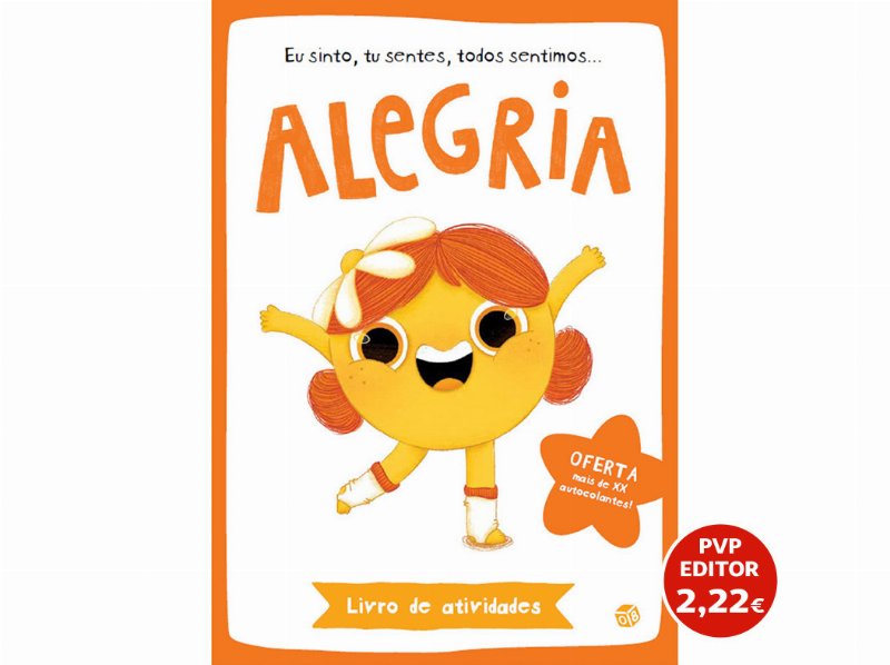 Livro Eu Sinto Alegria Com Autocolantes