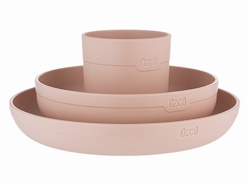 Conjunto Loiça Lovi Bege 3Un