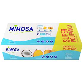 Iogurte Magro Aroma Coco, Manga E Pêssego Mimosa 960 gr (8 Un)