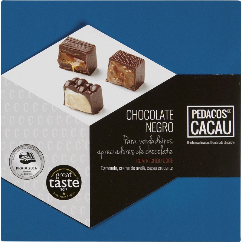Bombons De Cacau, Caramelo E Creme De Avelã 100 g