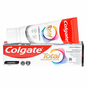 Pasta De Dentes Carvão Colgate Total 75 ml