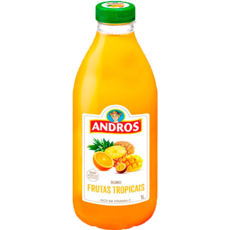 Sumo Refrigerado 100% Frutos Tropicais 1 l