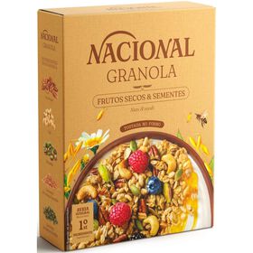 Granola Frutos Secos E Sementes Nacional 300 gr