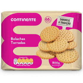Bolachas Torradas Continente 800 gr (4 Un)