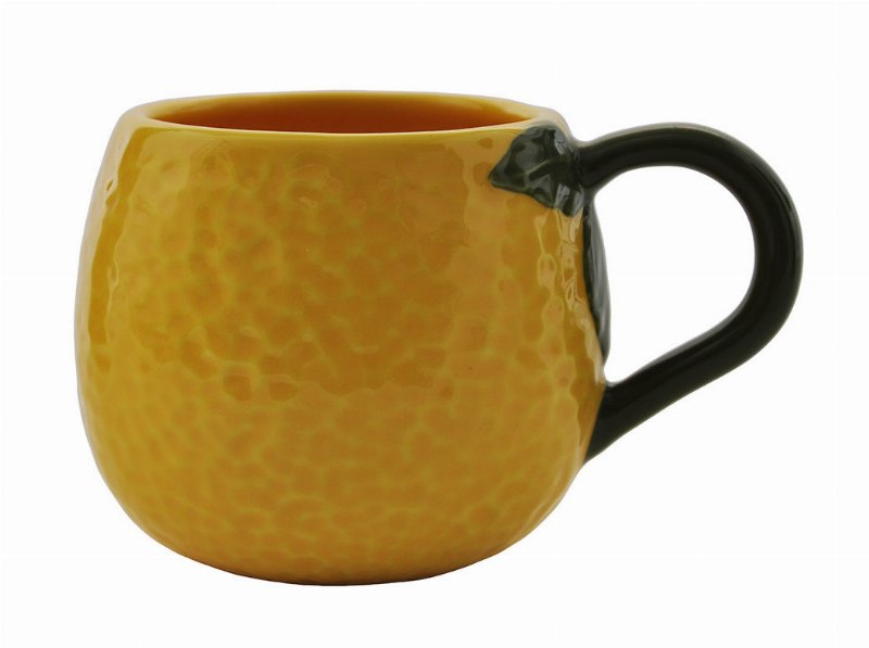 Caneca Porcelana Actuel Limão 35 cl