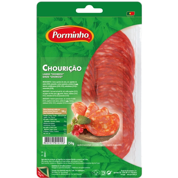 Chourição Em Fatias 150 g