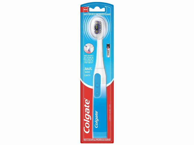 Escova De Dentes Bateria 360 Floss Tip Colgate 1Un