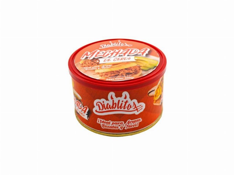 Carne Desfiada Diablitos De Porco 400 g