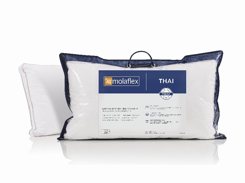 Almofada Molaflex Branco Thai 60X40