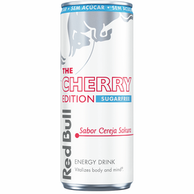 Bebida Energética Em Lata Gaseificada Sem Açúcar Cherry Edition Red Bull 25 cl