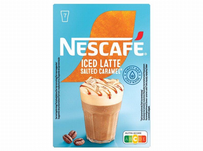 Café Solúvel Nescafé Ice Latte Caramelo Salgado 7Saq (138 g)