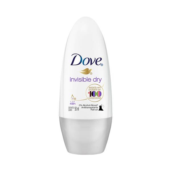 Desodorizante Roll-On Invisible Dry Dove 50 ml