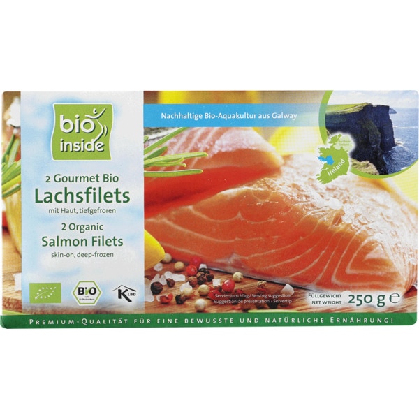 Postas De Salmão Biológicas 250 g