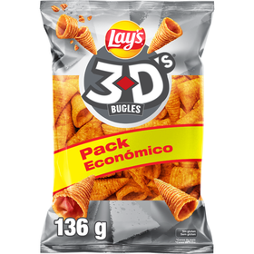 Snacks Milho 3D's Cones Lay's 136 gr