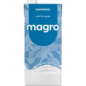 Leite Uht Magro Continente Equilíbrio 1 Lt