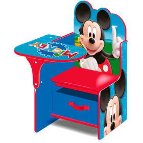 Cadeira E Secretária Com Arrumação Mickey Disney