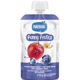 Saqueta De Fruta Maçã, Mirtilo E Banana +12M Nestlé 110 gr