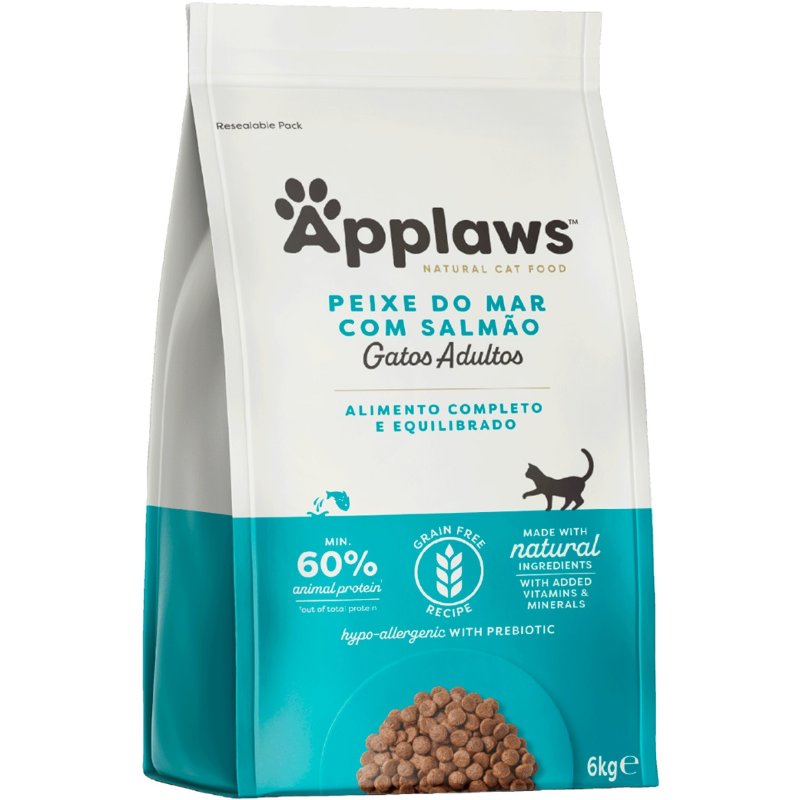Alimento Seco Para Gato Sabor Peixe Do Oceano 6 kg