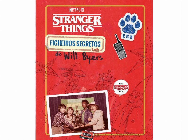 Livro Ficheiros Secretos De Will Byers