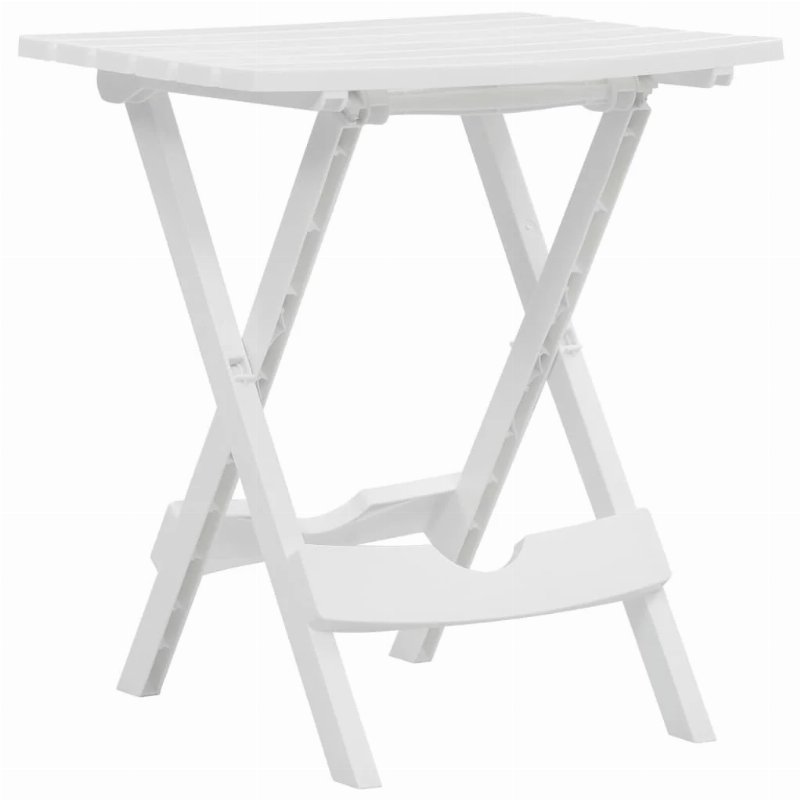 Hkh Mesa De Jardim Dobrável 45,5X38,5X50 Cm - Branco