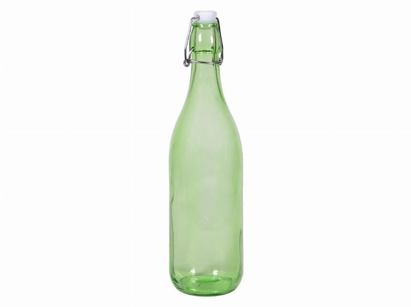 Garrafa Vidro Actuel Verde 1 l