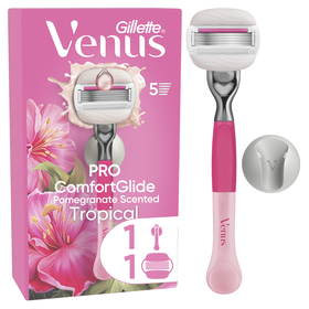 Máquina Depilatória Pro Comfortglide Tropical Com 1 Recarga Gillette Venus 1 Un