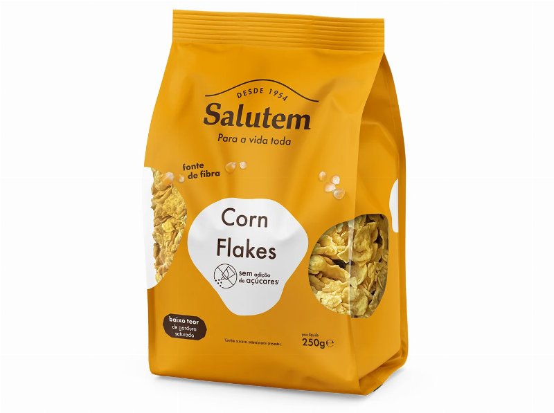 Cereais Salutem Cornflakes Sem Açúcar 250 g