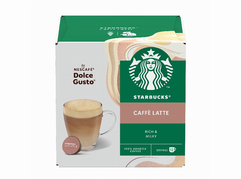 Cápsulas Starbucks Dolce Gusto Caffé Latte 12Un