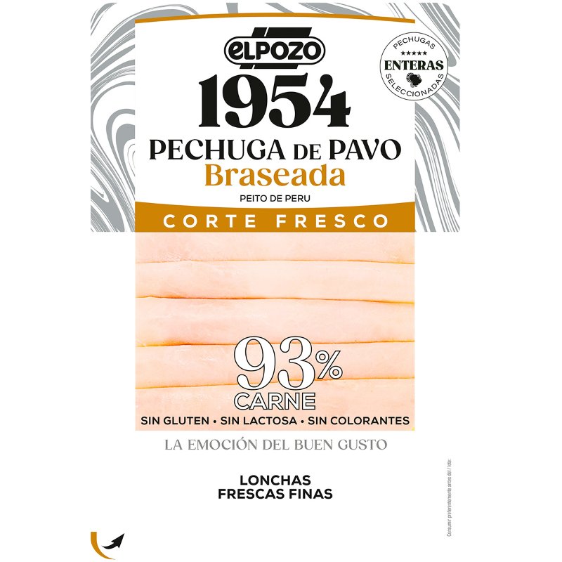Peito De Peru Braseado Sem Lactose E Sem Glúten 120 g