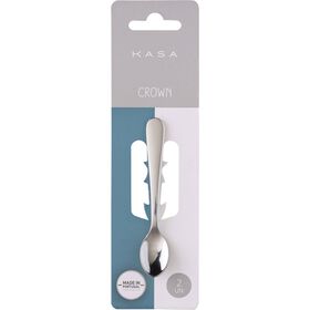 Conjunto 2 Colheres Café Crown Kasa 1 Un