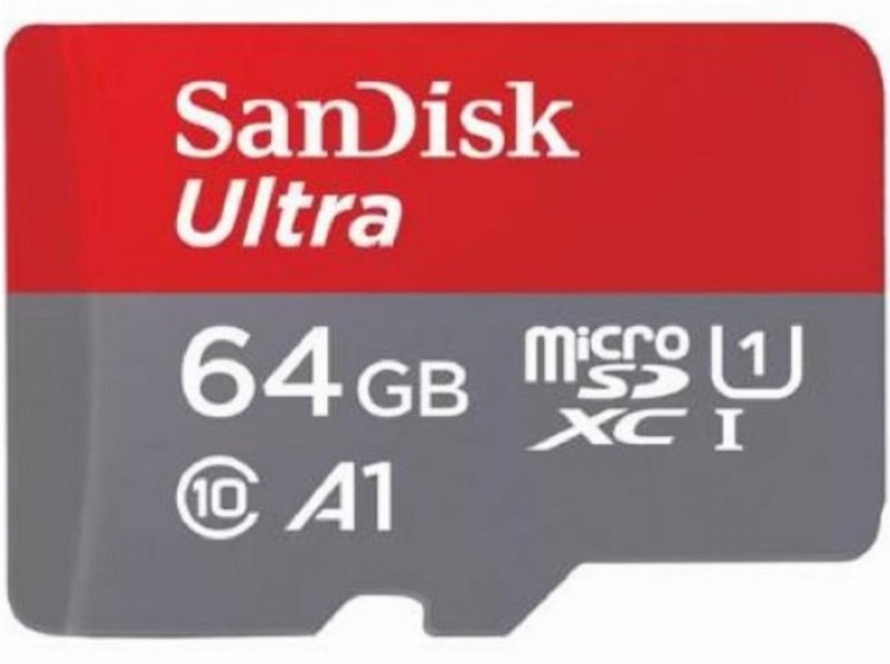 Cartão Memória Sandisk -140Mb/S Ultra Micro Sdxc 64Gb