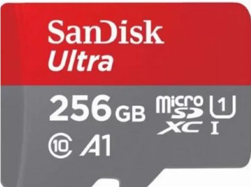Cartão Memória Sandisk -150Mb/S Ultra Micro Sdxc 256Gb