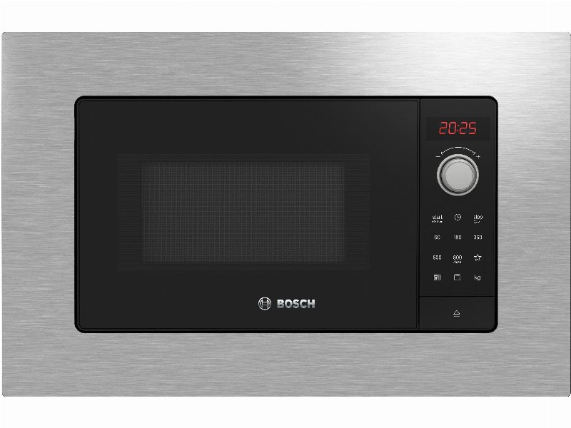 Micro Ondas De Encastre Com Grill Bosch Bel623Ms3 Inox 20 l